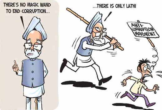 No Magic Wand To Banish Corruption: Manmohan An assertive Prime Minister Manmohan Singh
